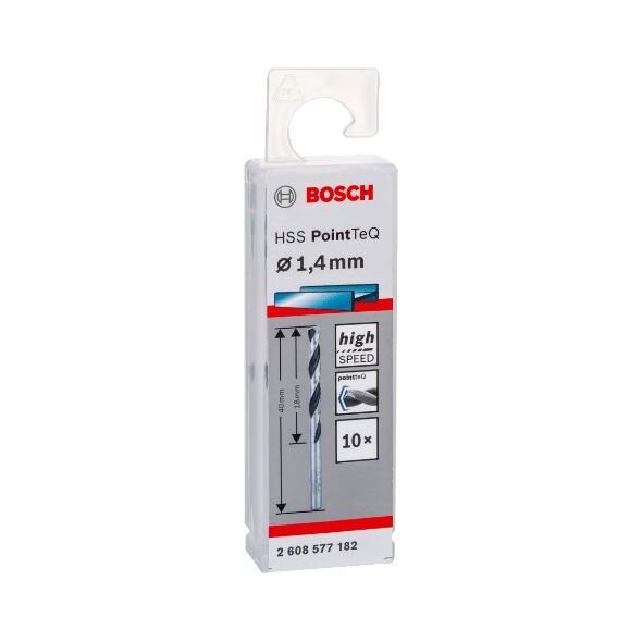 Τρυπάνι HSS POINTTEQ 1.4MM 10 τεμ