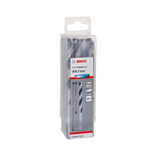 Τρυπάνι HSS POINTTEQ 8.7MM 10 τεμ