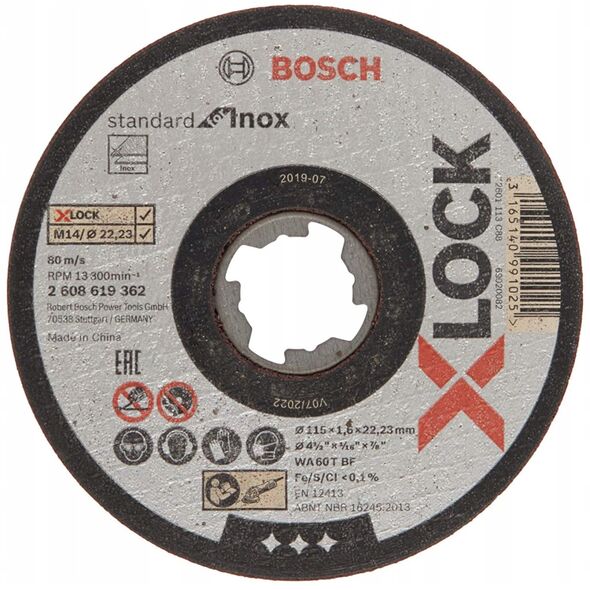 Τρυπάνι X LOCK-LOCK Stand 6X6X115MM 1PC