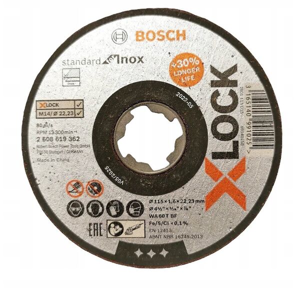 Τρυπάνι X LOCK-LOCK Stand 6X6X115MM 1PC