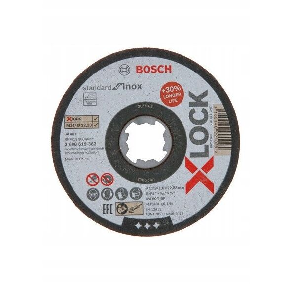 Τρυπάνι X LOCK-LOCK Stand 6X6X115MM 1PC