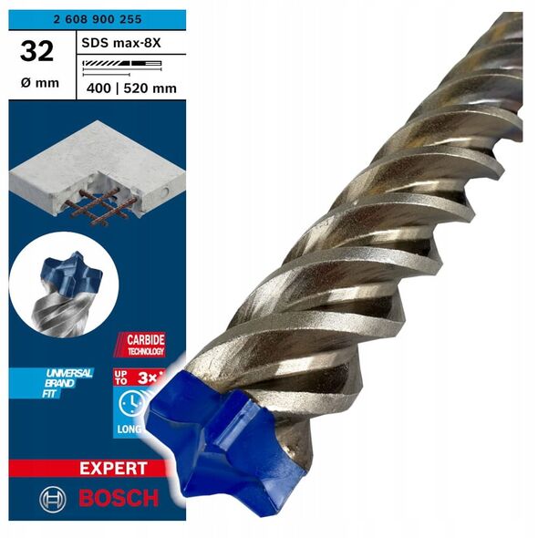 Τρυπάνι SDSMAX-8X EXPERT 32X400X520 5PC