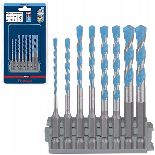 Τρυπάνι HEX-9 EXPERT MC 8PC PICK&CLICK