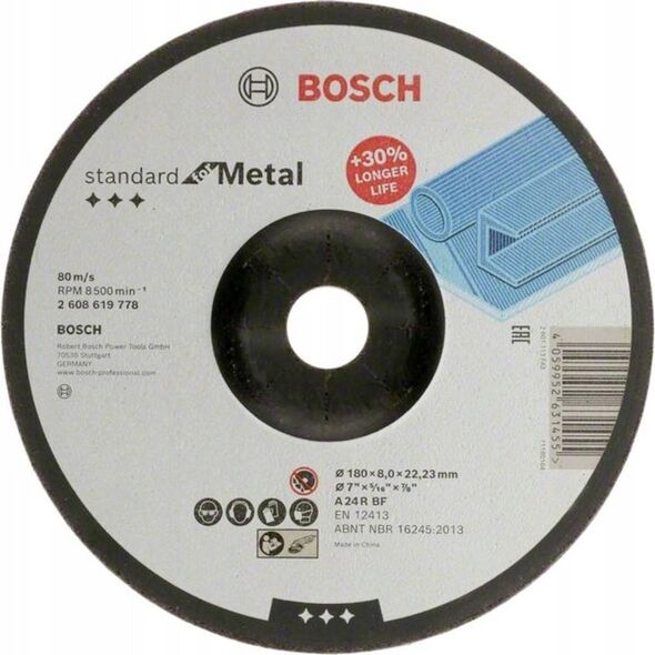 Ταρ. Ścierna Std. f/Metal 180x8,0x22,23 W