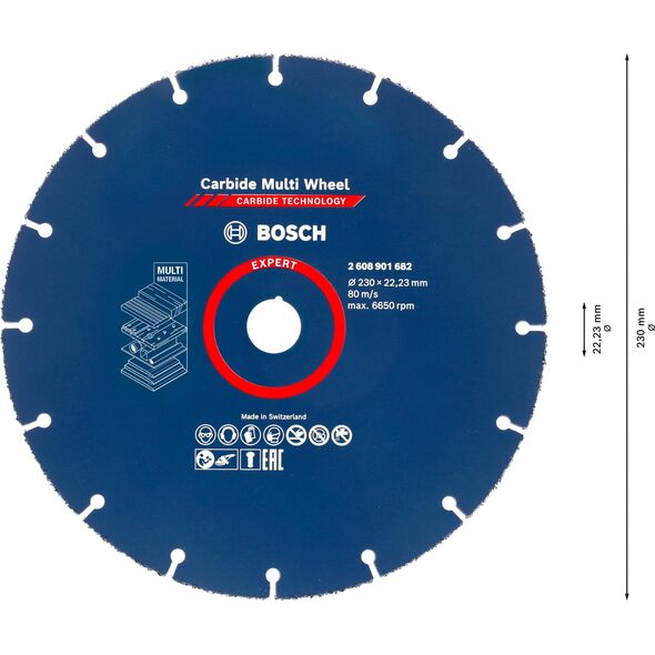 ΔΙΣΚΟΣ ΚΟΠΗΣ RBE- 1ER CMW Ø230