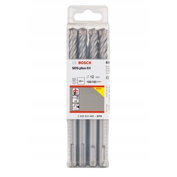 ΤΡΥΠΑΝΙΑ SDS-PLUS-5X 12x100x160 mm 10PC