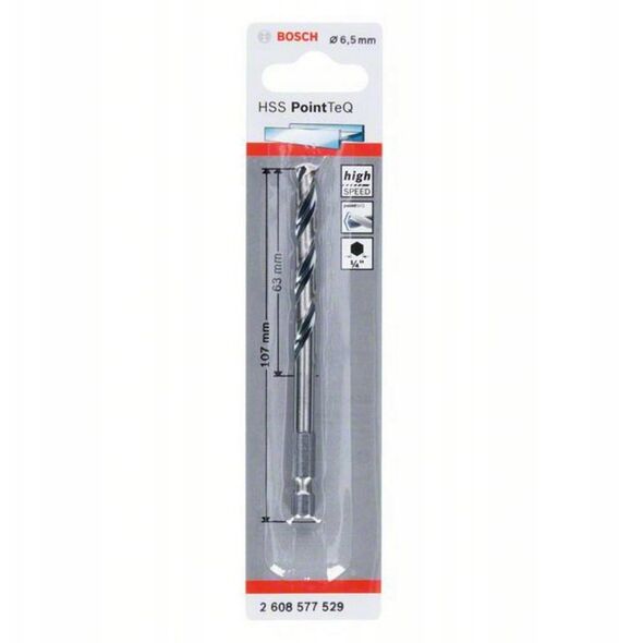 Τρυπάνι για μέταλλο BOSCH 6.5X107MM