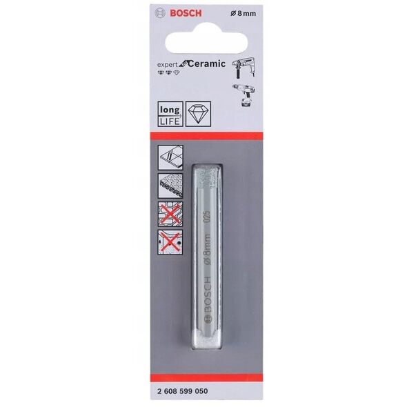 ΔΙΑΜΑΝΤΟΚΟΡΩΝΑ DiaTileDrill Bit 8mm