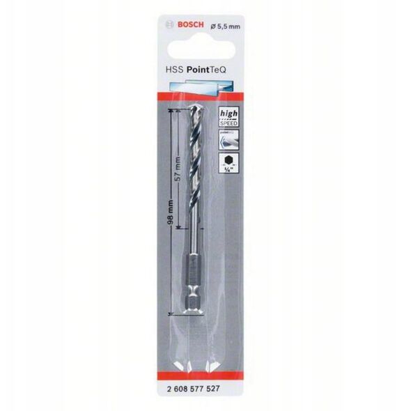 Τρυπάνι για μέταλλο BOSCH 5.5x98mm