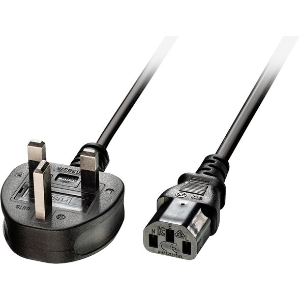 Καλώδιο Τροφοδοσίας 5M Uk 3 Pin σε C13