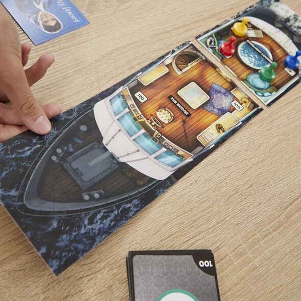 Επιτραπέζιο παιχνίδι Hasbro Gaming Cluedo απόδραση Κίνδυνος στο S.S. καταστροφή, SE