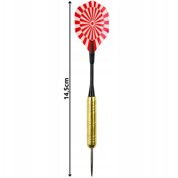 Μεταλλικά Βελάκια DART 18g Σετ 3τμχ ENERO