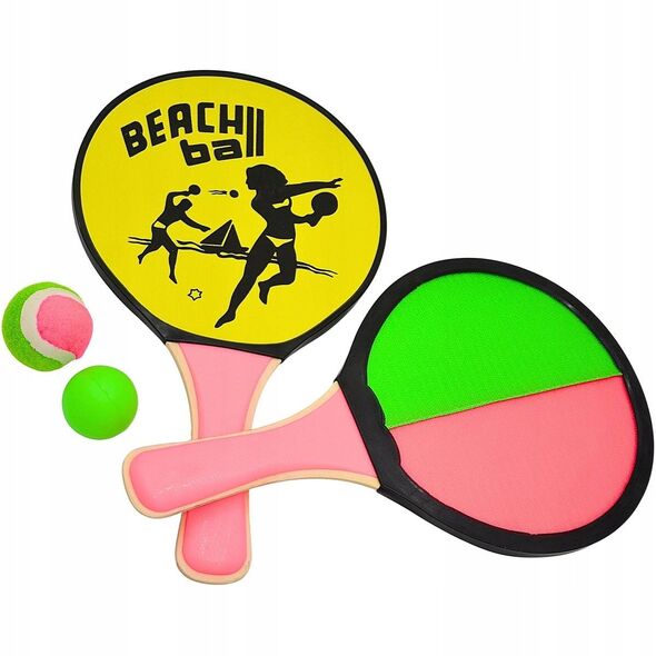 ΣΕΤ ΡΑΚΕΤΕΣ 2ΣΕ1 BEACH ΚΑΙ CATCH BALL ENERO