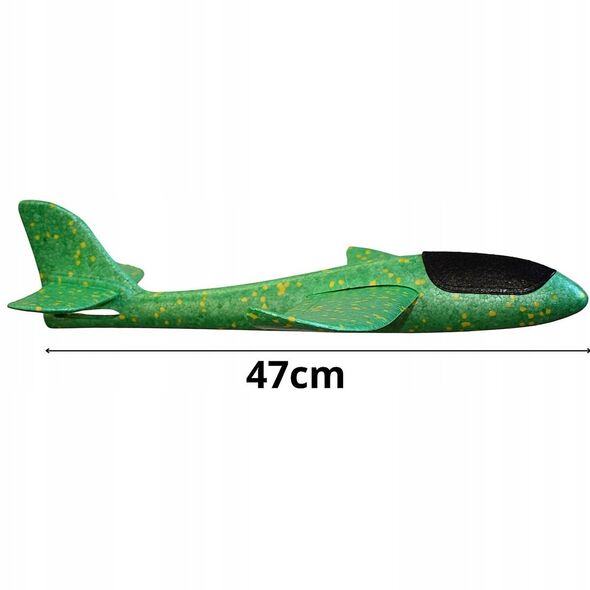 Αεροπλάνο από φελιζόλ 47CM Πράσινο