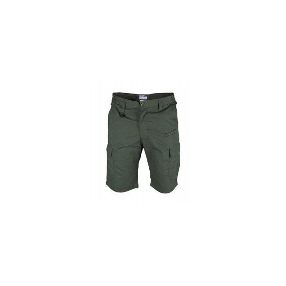 Σορτς εργασίας ripstop+spandex μέγεθος LD, 220g/m2, σκούρο πράσινο