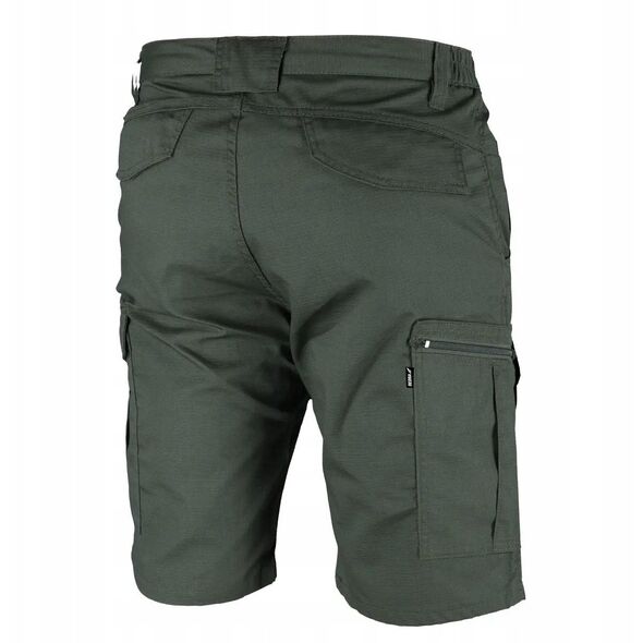 Σορτς εργασίας ripstop+spandex μέγεθος L, 220g/m2, σκούρο πράσινο