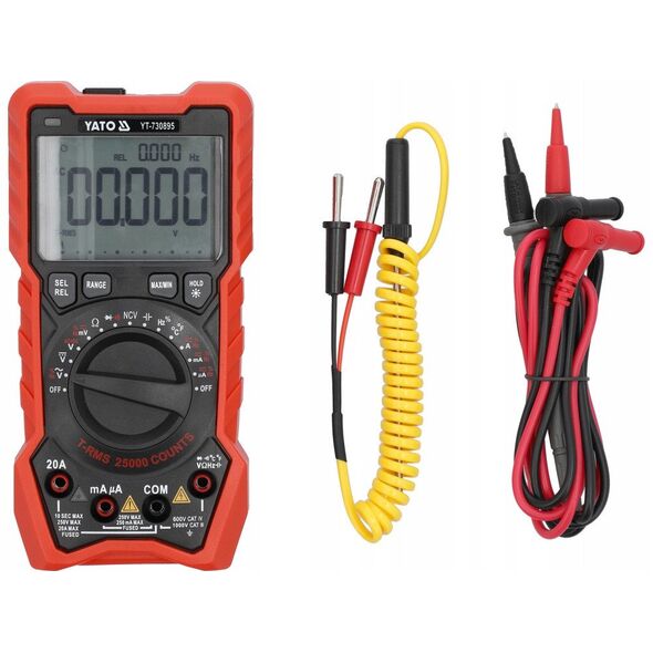 Ψηφιακός Μετρητής True RMS LCD 25000