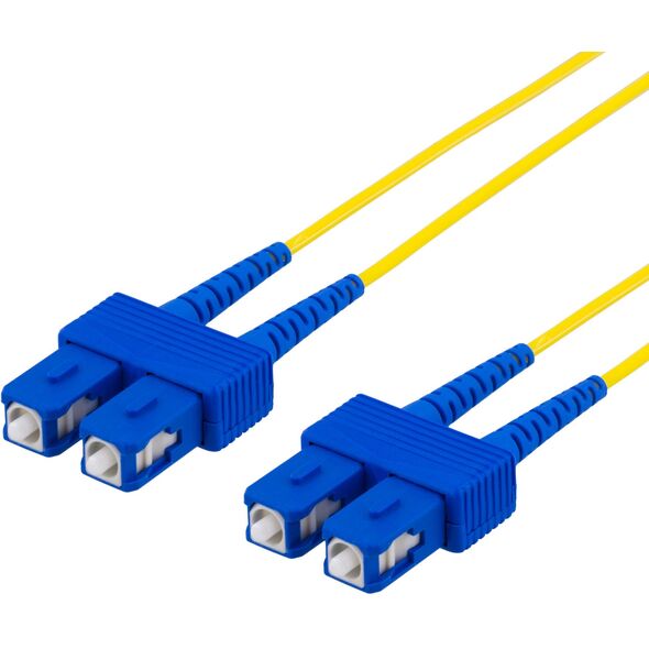 Καλώδιο οπτικών ινών DELTACO SC-SC duplex singlemode 2.0m