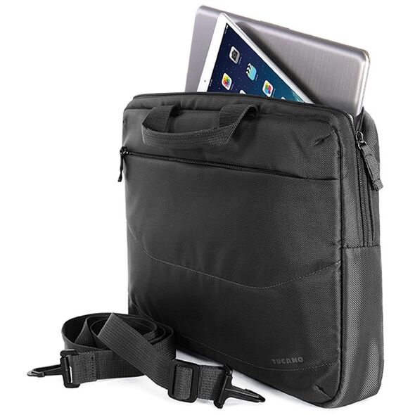 Τσάντα υπολογιστή Tucano Borsa Idea 15.6" + ποντίκι, μαύρο