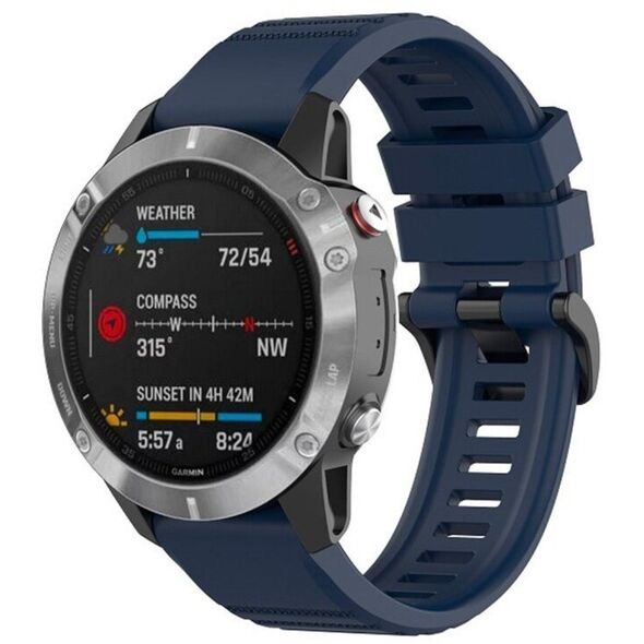 Λουράκι σιλικόνης Fixed QuickFit, 22 mm, μπλε