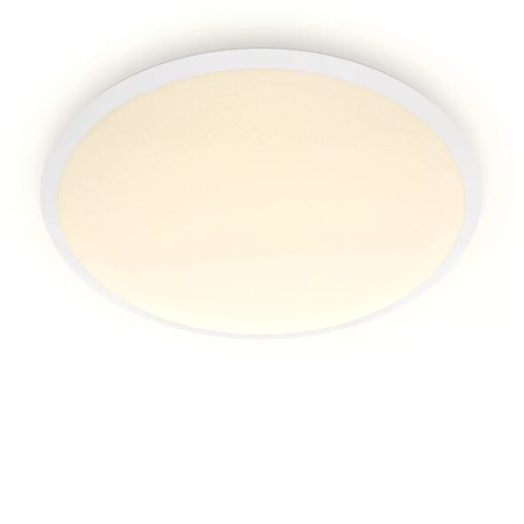 Philips Cavanal ceiling light, round, white, 1200 lm, 2700K, IP44