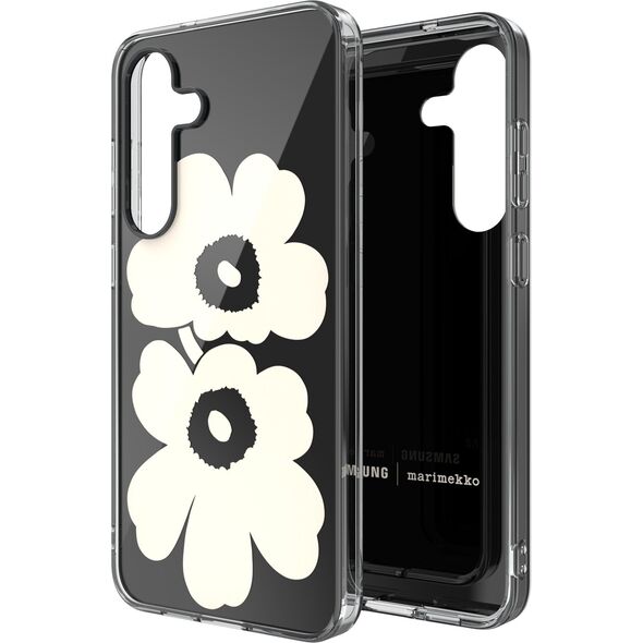 Samsung X Marimekko Dual Layer protective case, Samsung Galaxy S25+, black / beige