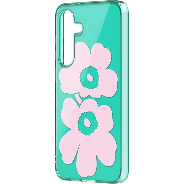 Samsung X Marimekko Dual Layer protective case, Samsung Galaxy S25+, green / pink