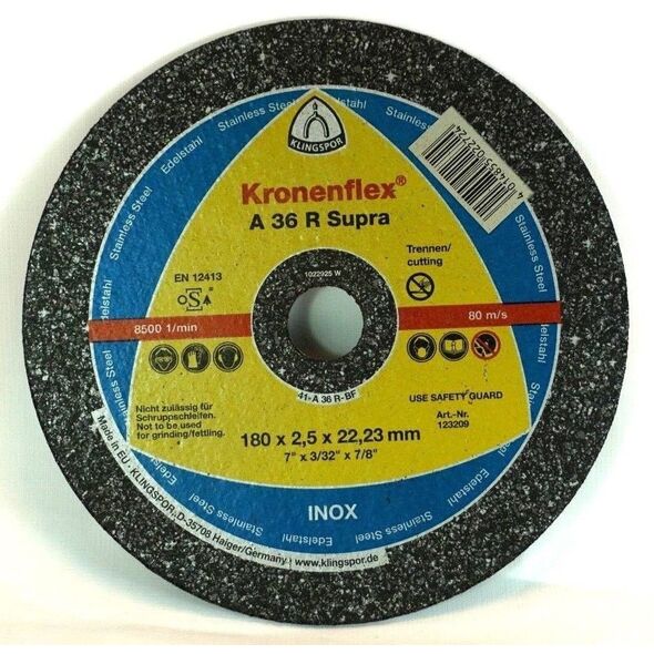 ΤΡΟΧΟΙ ΚΟΠΗΣ 180X2.5X22.23MM A 36 R