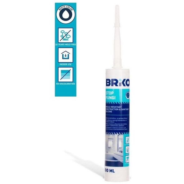 BRIKO ΣΤΟΠ ΜΥΚΗΤΕΣ ΛΕΥΚΟ 300 ML