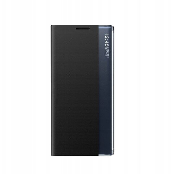 New Sleep Case θήκη με καπάκι με λειτουργία βάσης Samsung Galaxy A72 4G μαύρο