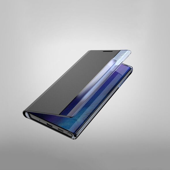 New Sleep Case θήκη με καπάκι με λειτουργία βάσης Samsung Galaxy A72 4G μαύρο
