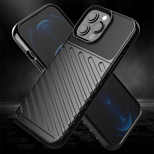 Θήκη Thunder ελαστική θωρακισμένη θήκη κάλυμμα iPhone 13 Pro Max πράσινο