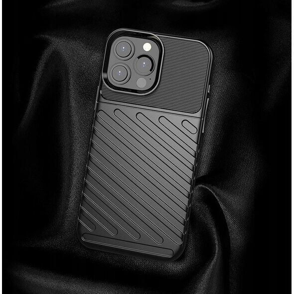 Θήκη Thunder ελαστική θωρακισμένη θήκη κάλυμμα iPhone 13 Pro Max πράσινο