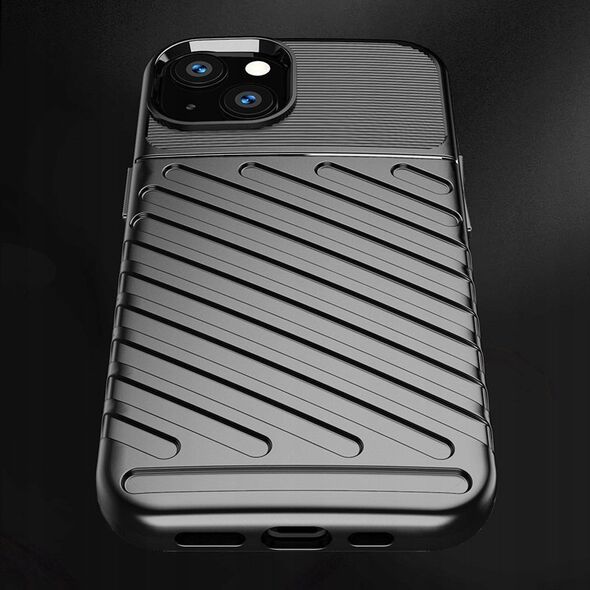 Θήκη Thunder ελαστική θωρακισμένη θήκη κάλυμμα iPhone 13 mini πράσινο