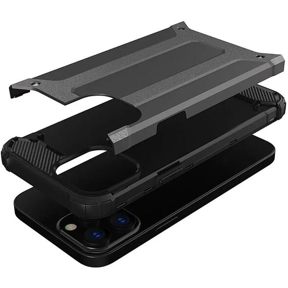 Υβριδική Θήκη Θωράκισης pancerne hybrydowe etui pokrowiec iPhone 13 Pro złoty