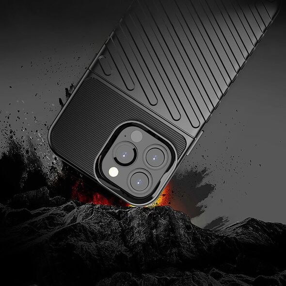Θήκη Thunder Case ελαστική θωρακισμένη θήκη κάλυμμα iPhone 13 Pro Max μπλε