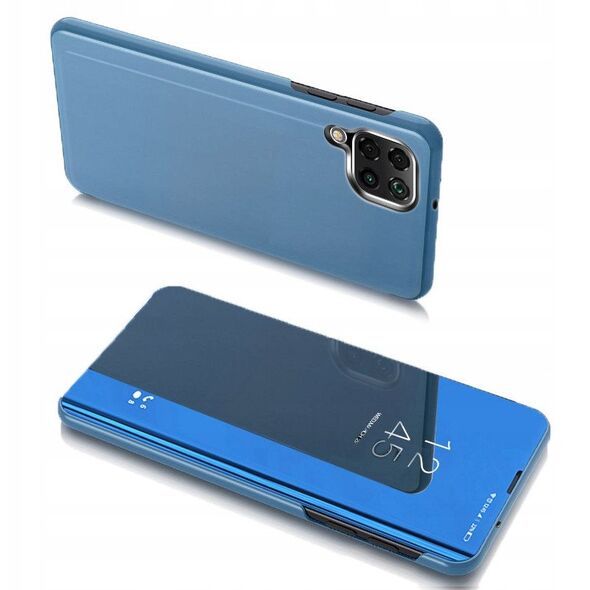 Θήκη Clear View Case με καπάκι Samsung Galaxy A22 4G μπλε