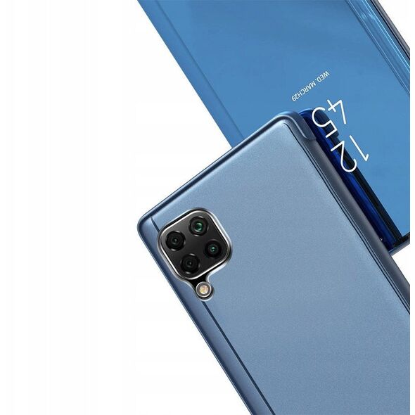 Θήκη Clear View Case με καπάκι Samsung Galaxy A22 4G μπλε