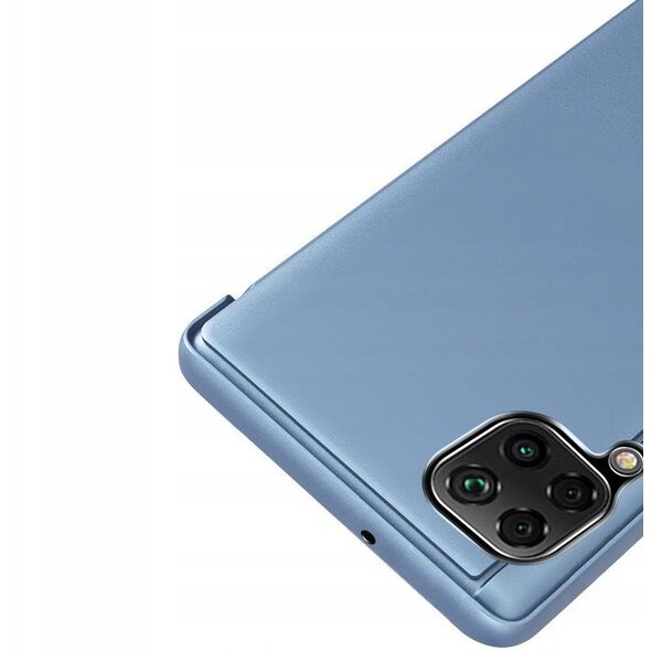 Θήκη Clear View Case με καπάκι Samsung Galaxy A22 4G μπλε