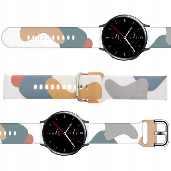 Λουράκι Pasek Strap Moro για Samsung Galaxy Watch 45 / 46 / 47 mm σιλικονούχο βραχιόλι λουράκι για ρολόι - σχέδιο 2