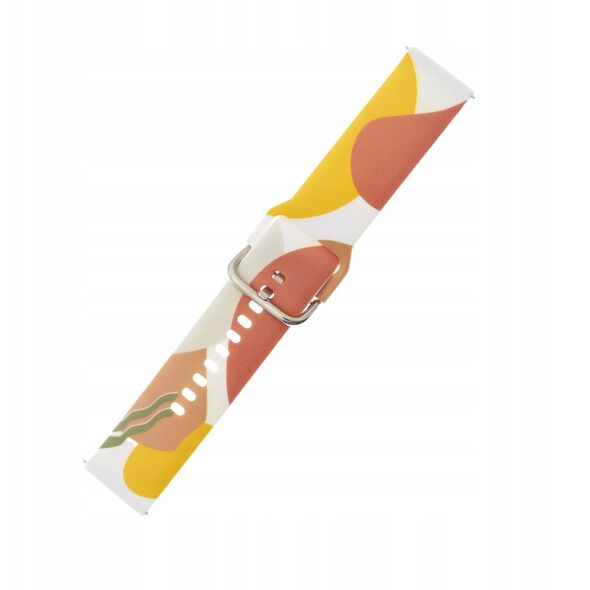 Λουράκι Pasek Strap Moro για Samsung Galaxy Watch 45 / 46 / 47 mm σιλικονούχο βραχιόλι λουράκι για ρολόι - σχέδιο 7