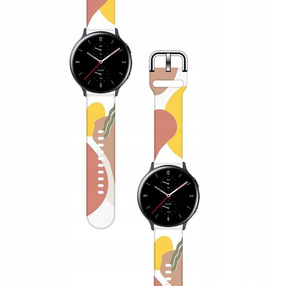 Λουράκι Pasek Strap Moro για Samsung Galaxy Watch 45 / 46 / 47 mm σιλικονούχο βραχιόλι λουράκι για ρολόι - σχέδιο 7