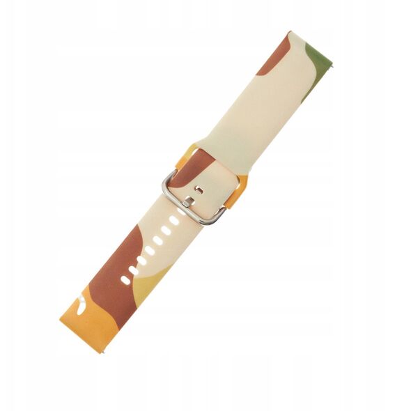 Λουράκι Strap Moro για Samsung Galaxy Watch 45 / 46 / 47 mm σιλικονούχο βραχιόλι λουράκι για ρολόι - σχέδιο 16