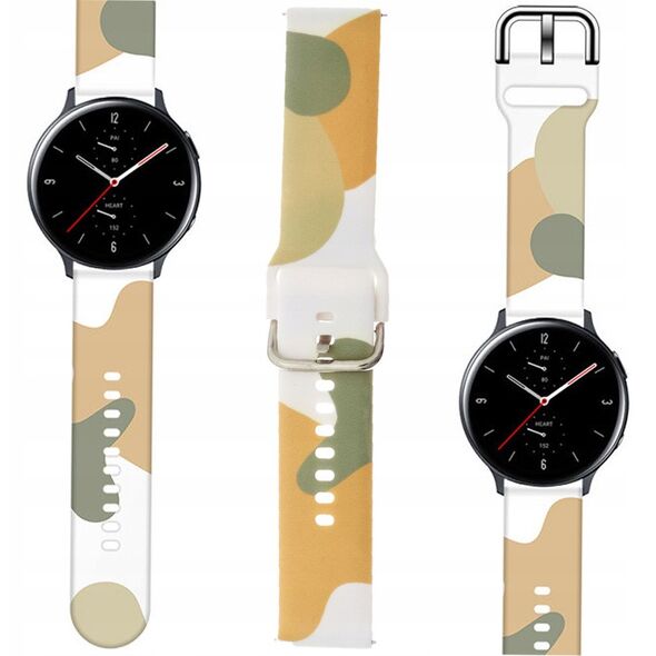 Λουράκι Pasek Strap Moro για Samsung Galaxy Watch 45 / 46 / 47 mm σιλικονούχο βραχιόλι λουράκι για ρολόι - σχέδιο 6