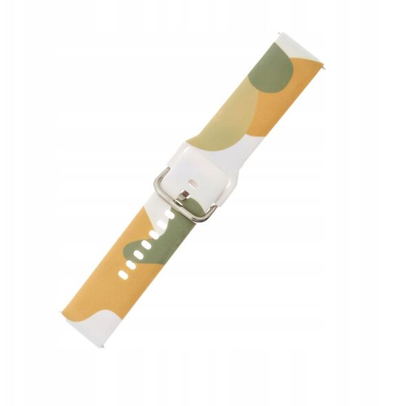 Λουράκι Pasek Strap Moro για Samsung Galaxy Watch 45 / 46 / 47 mm σιλικονούχο βραχιόλι λουράκι για ρολόι - σχέδιο 6