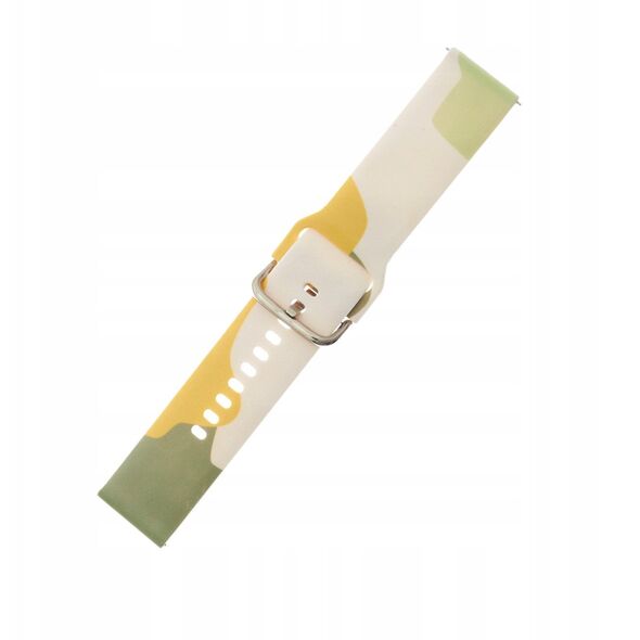 Λουράκι Pasek Strap Moro για Samsung Galaxy Watch 45 / 46 / 47 mm σιλικονούχο βραχιόλι λουράκι για ρολόι - σχέδιο 14