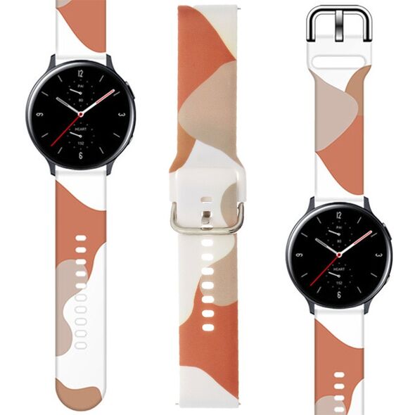 Λουράκι Pasek Strap Moro για Samsung Galaxy Watch 45 / 46 / 47 mm σιλικονούχο βραχιόλι λουράκι για ρολόι - σχέδιο 5