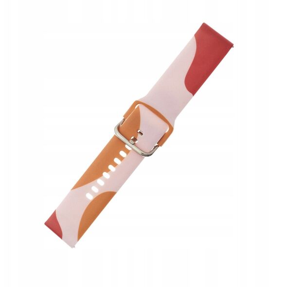 Λουράκι Pasek Strap Moro για Samsung Galaxy Watch 45 / 46 / 47 mm σιλικονούχο βραχιόλι λουράκι για ρολόι - σχέδιο 12