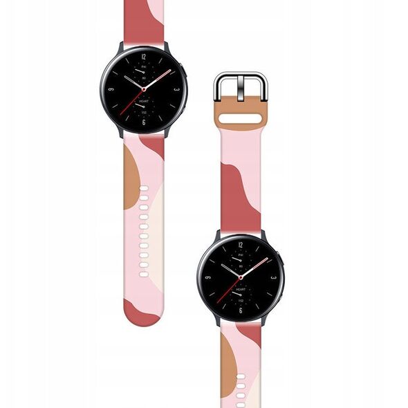 Λουράκι Pasek Strap Moro για Samsung Galaxy Watch 45 / 46 / 47 mm σιλικονούχο βραχιόλι λουράκι για ρολόι - σχέδιο 12