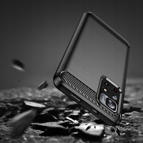 Θήκη Carbon elastyczne etui pokrowiec Xiaomi Redmi Note 11 czarny